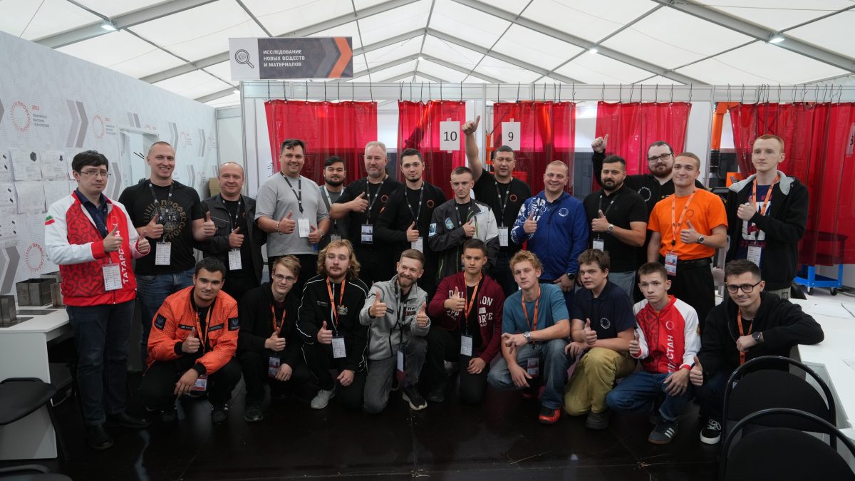 Ручная лазерная сварка на чемпионате высоких технологий